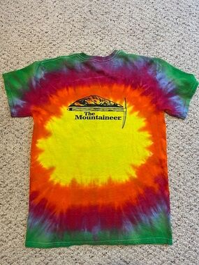 The mountaineer tie-dye shirt